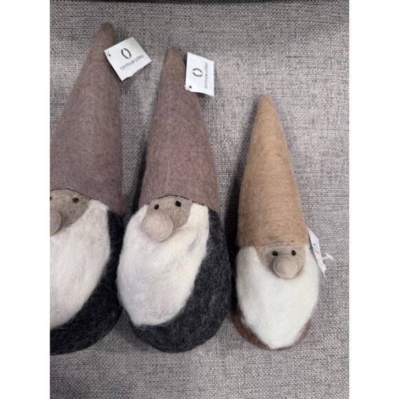 Farmhouse Pottery Brand Nordstrom 3 Knomes Home Decor NWT - Picture 2 of 8